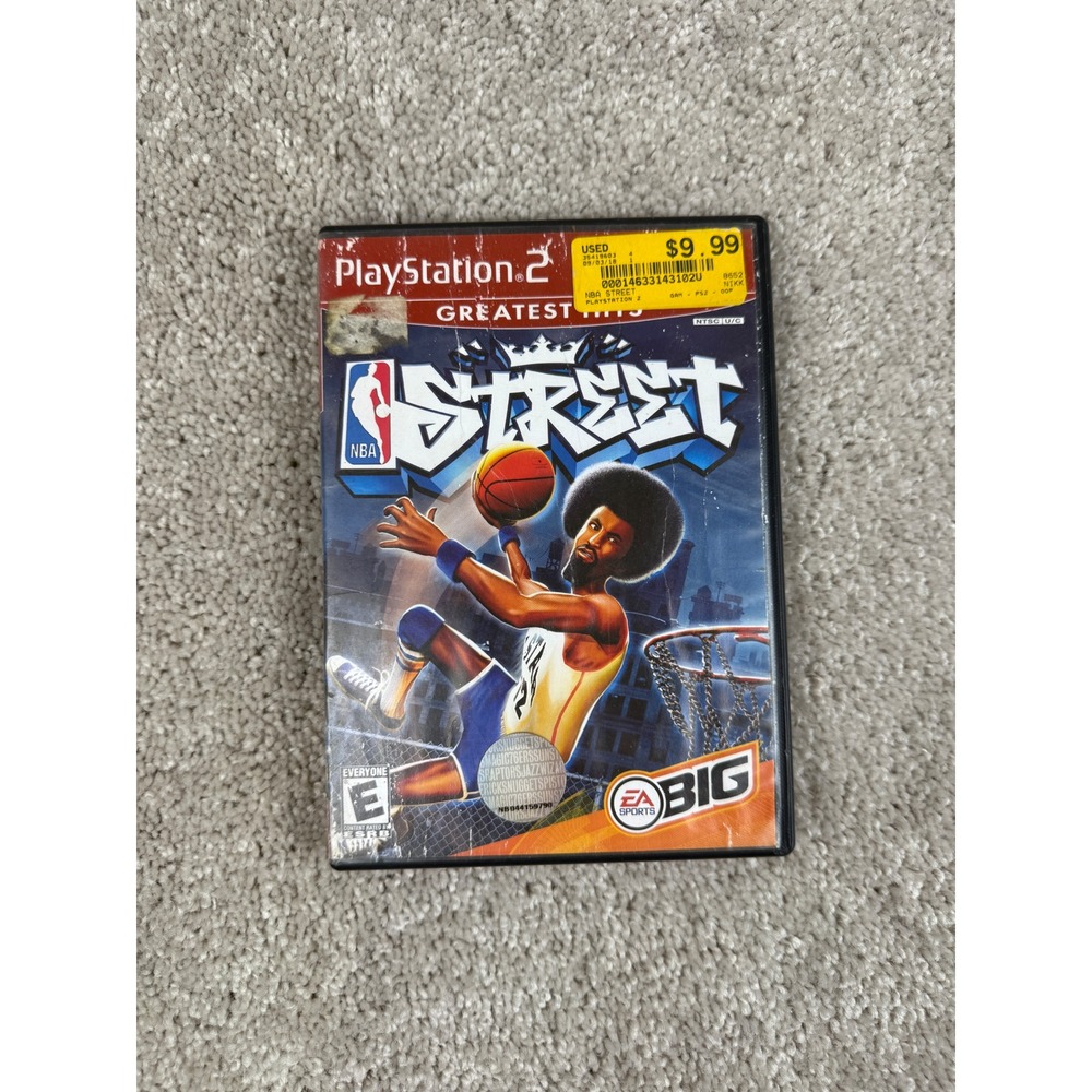 NBA Street Greatest Hits PlayStation 2 PS2 Basketball Game NOT Tested